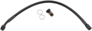 Goodridge HD0132-1FPBK+10 Ebony 2 Front Brake Line Kit - +10in. Length