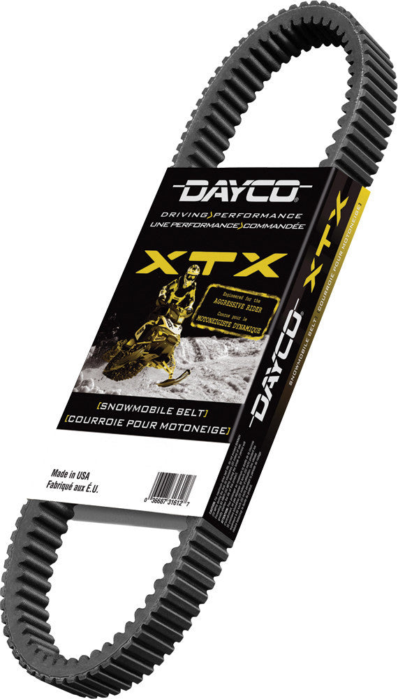 Dayco XTX5062 XTX Xtreme Torque Snowmobile Belt