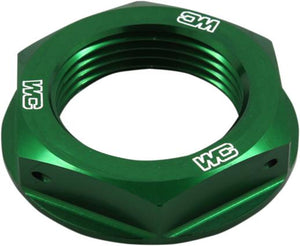 Works Connection 24-338 Steering Stem Nut - Green