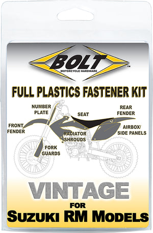 Bolt MC Hardware SUZ-9600104 Plastic Fastener Kit