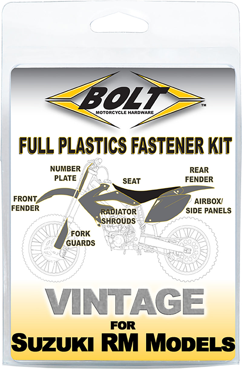 Bolt MC Hardware SUZ-9600104 Plastic Fastener Kit