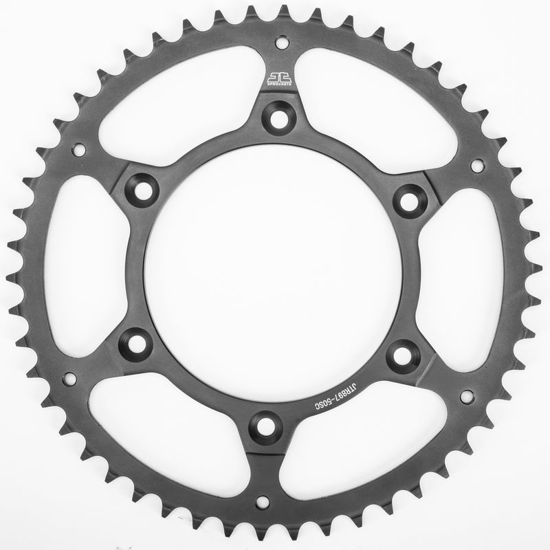 JT Sprockets JTR460.49SC Self-Cleaning Steel Front Sprocket - 49T