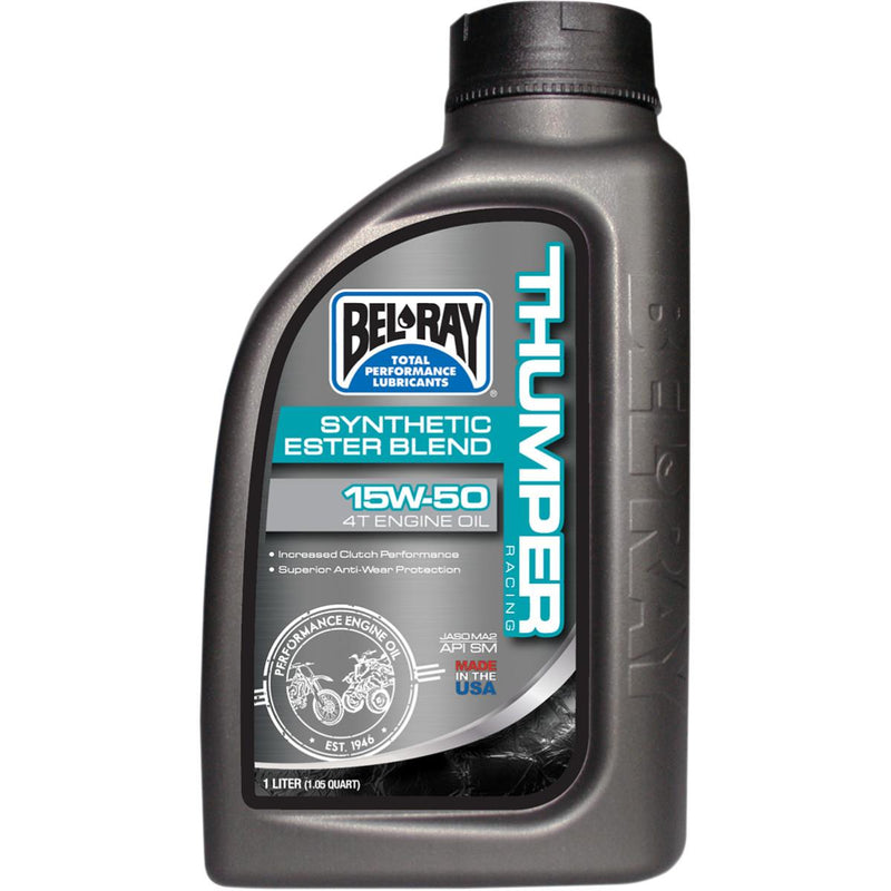 Bel-Ray 99530-B1LW Thumper Racing Synthetic Ester Blend 4T Engine Oil - 15W50 - 1L.