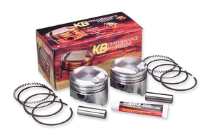 KB Performance KB305.020 Cast Piston Kit (80ci., Domed) - .020in. Oversize to 3.518in., 9.6:1 Compression