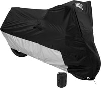 Nelson-Rigg MC-904-05-XX MC-904 Defender Deluxe Motorcycle Cover - Black/Silver - 2X-Large