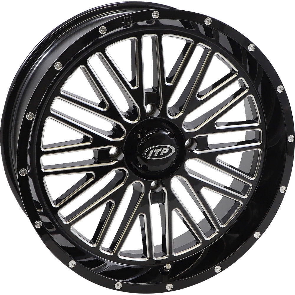 ITP 2222785731B Momentum Wheel - 22x6.5 - 3.5+2 Offset - 4/156 - Black ...