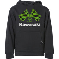 Factory Effex Kawasaki Finish-Line Youth Hoody Black