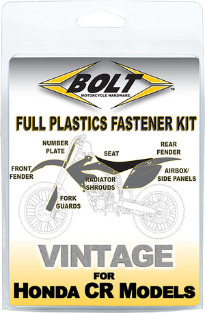 Bolt MC Hardware HON-9297104 Plastic Fastener Kit