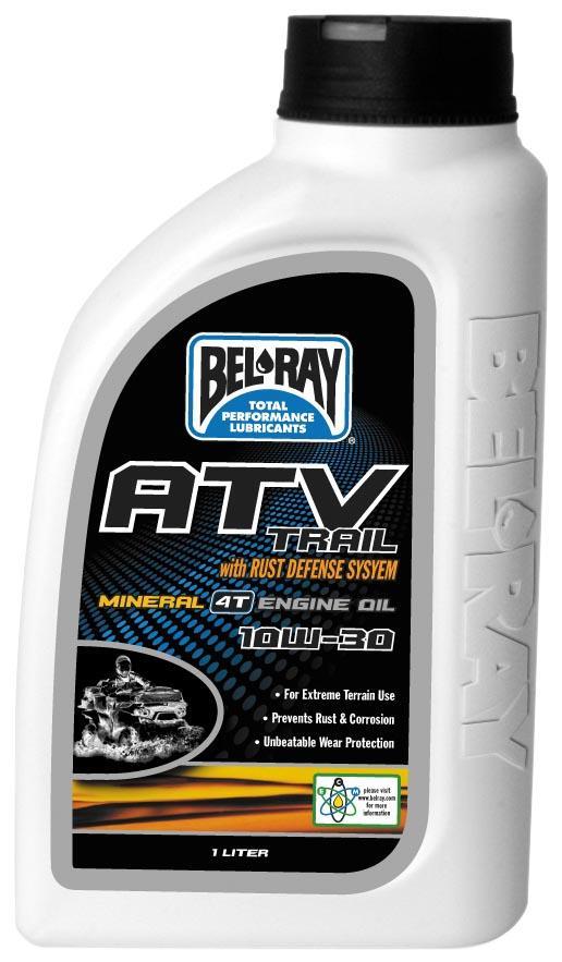 Bel-Ray 99050-B1LW ATV Trail Mineral 4T Engine Oil - 10W40 - 1L.