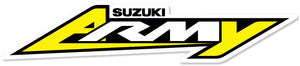 DCOR 40-40-201 Suzuki Army OEM Decal - 12in.