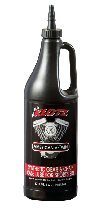 Klotz Oil KH-S80 Sportster Gear and Chain Case Lubricant - 75W80 - 1qt.