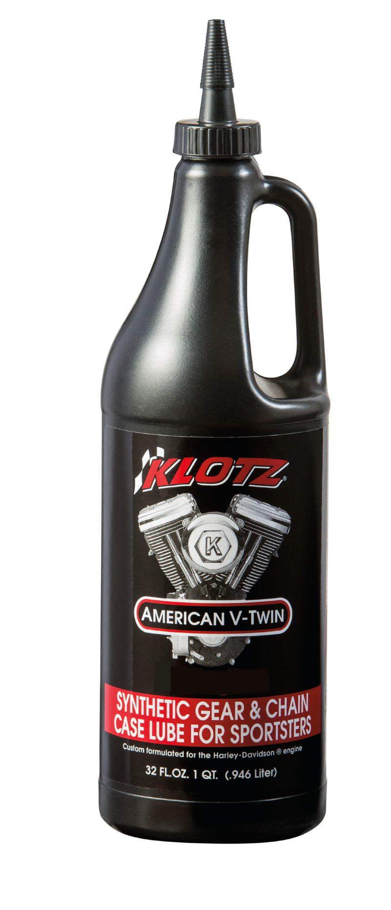 Klotz Oil KH-S80 Sportster Gear and Chain Case Lubricant - 75W80 - 1qt.