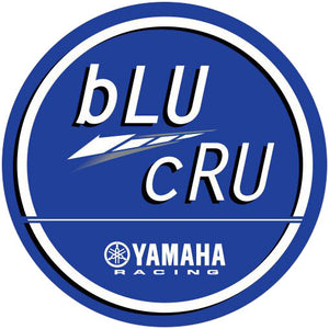 DCOR 40-50-201 Yamaha Blu Cru OEM Decal - 12in.