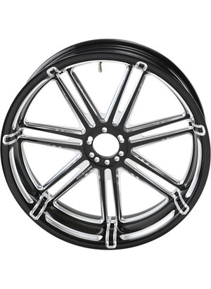 Arlen Ness 71-522 Forged Billet 7 Valve Rear Rims - 18in. x 5.50in. - Black