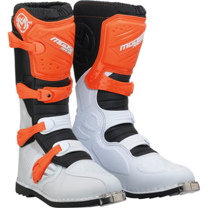 Moose Racing Qualifier MX Boots Orange